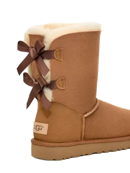 Bailey Bow Stiefel Beige