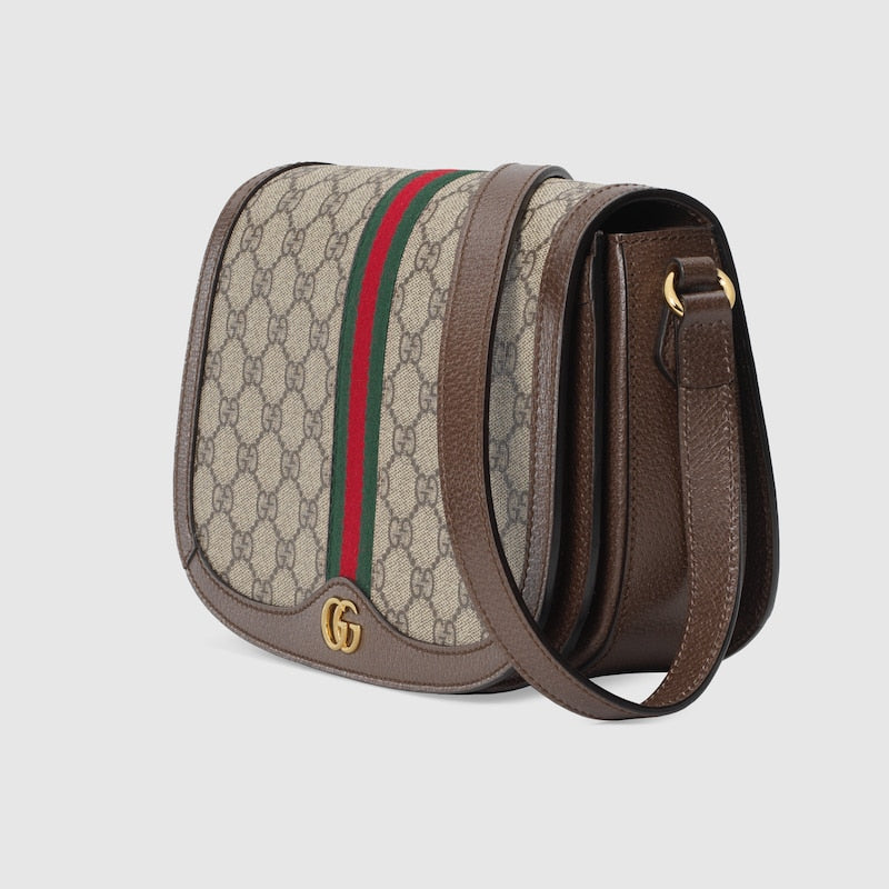 Kleine Ophidia Schultertasche aus GG Supreme