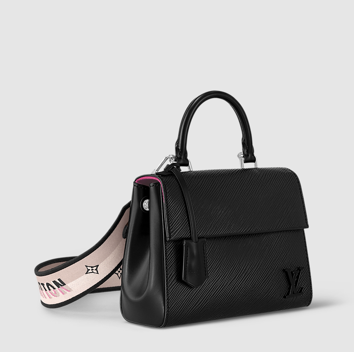 Cluny Mini in Black Epi Leather