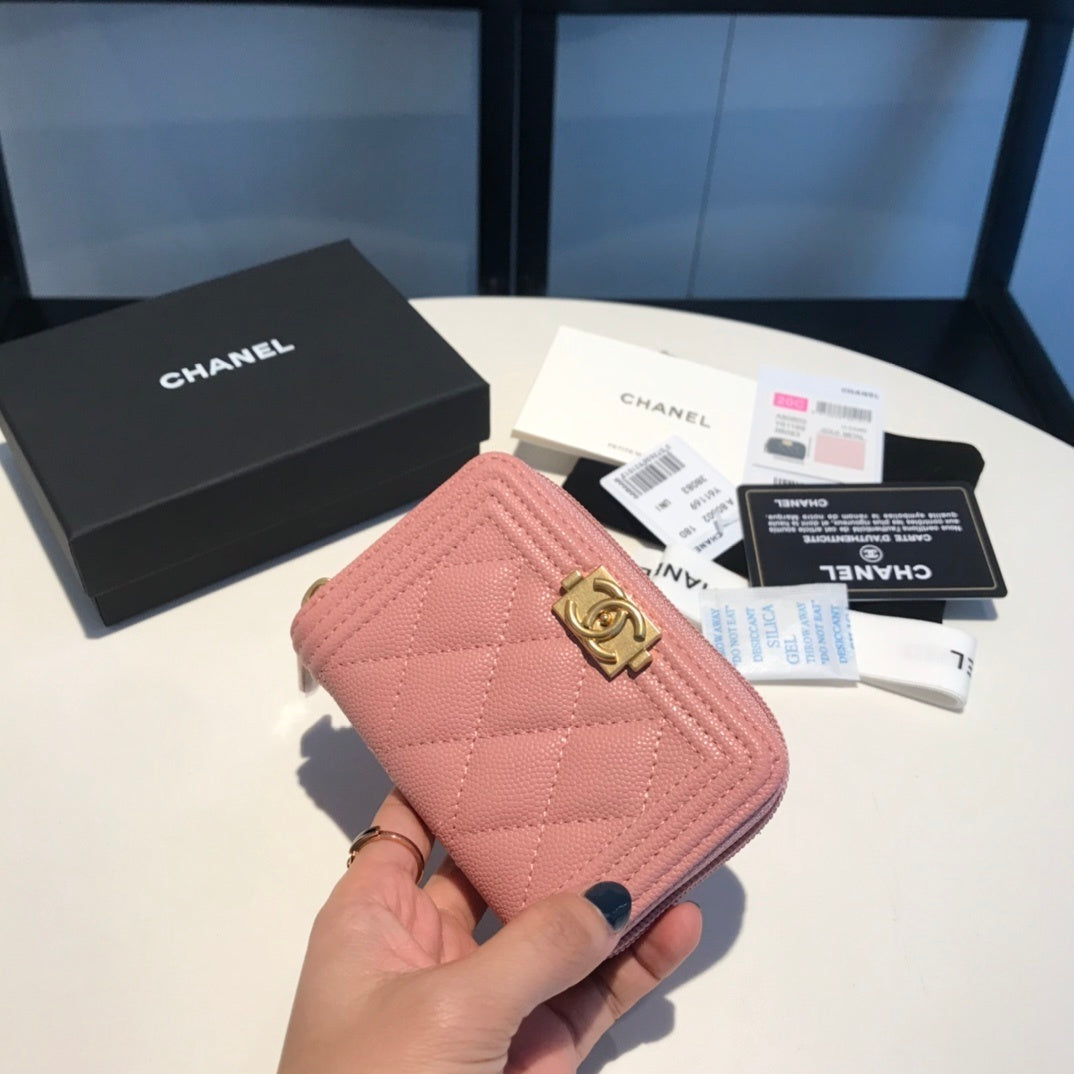 Pink Caviar Boy Münzgeldbörse