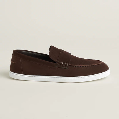 Job Loafer Brown Suede