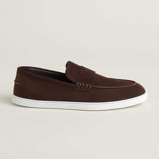 Job Loafer Brown Suede