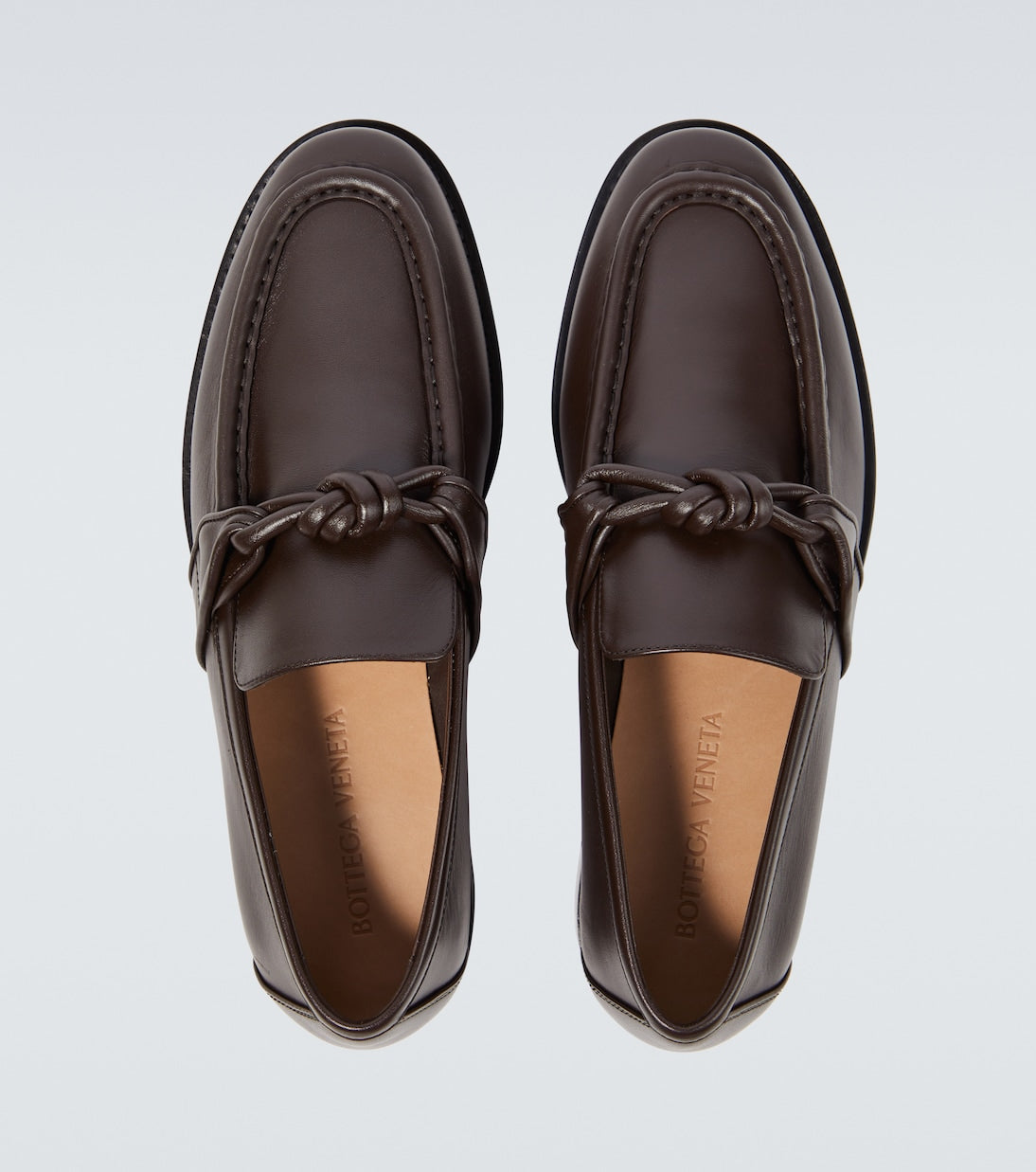 Astaire Leather Loafers Brown