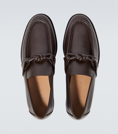 Astaire Leather Loafers Brown