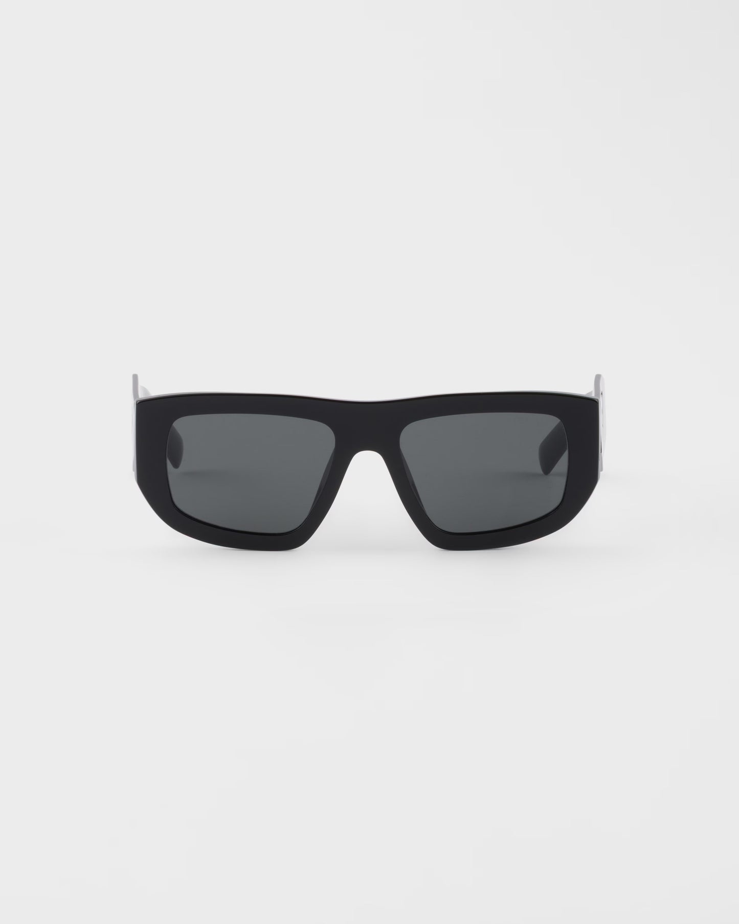 Sunglasses with black triangle logo