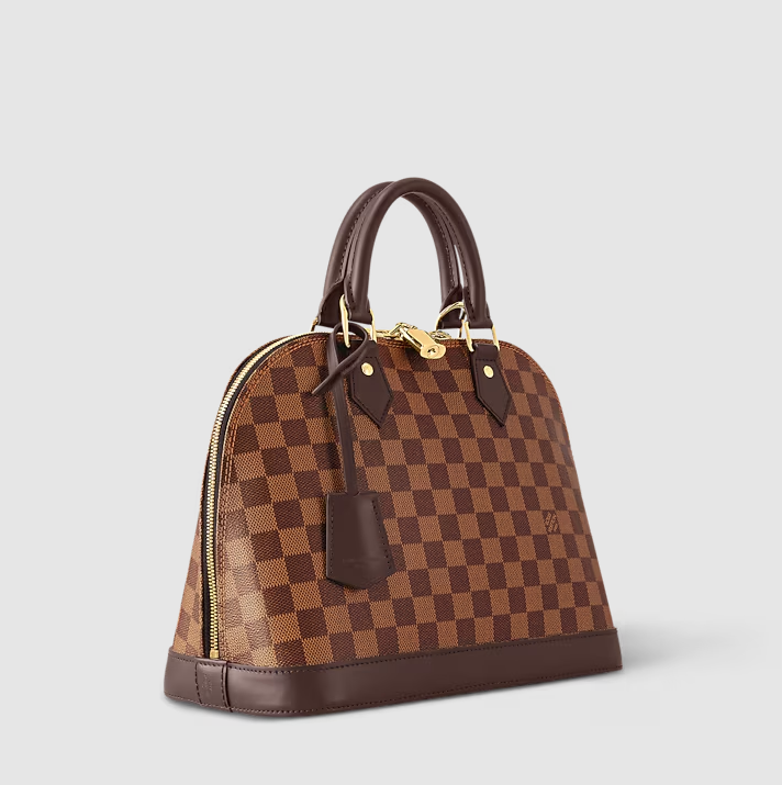 Alma PM Damier Ébène Canvas