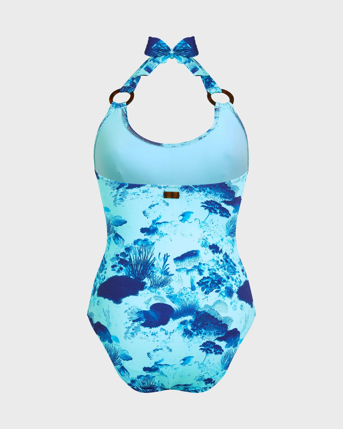 Damen-Neckholder-Badeanzug Coral Reef Oxygene
