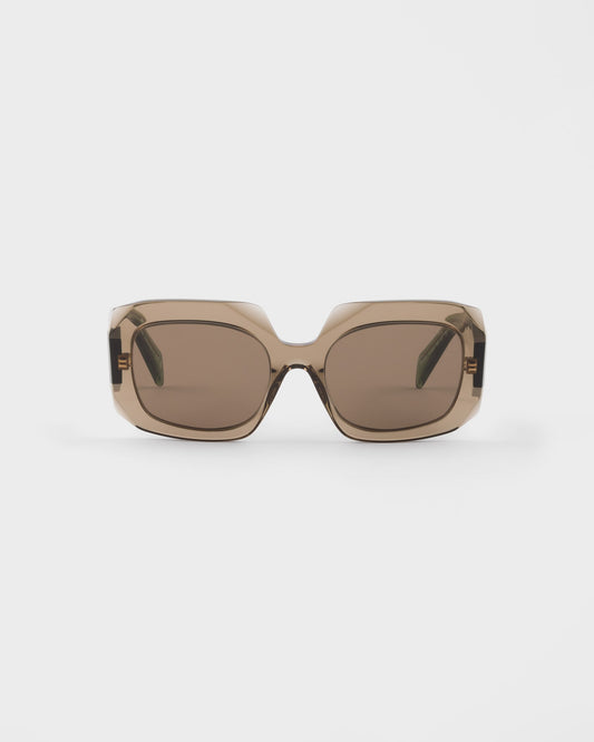 Sunglasses PP symbols with earth-toned lenses