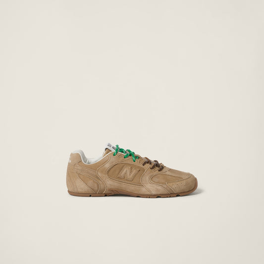 NB X MM 530 SL suede sneakers in ecru