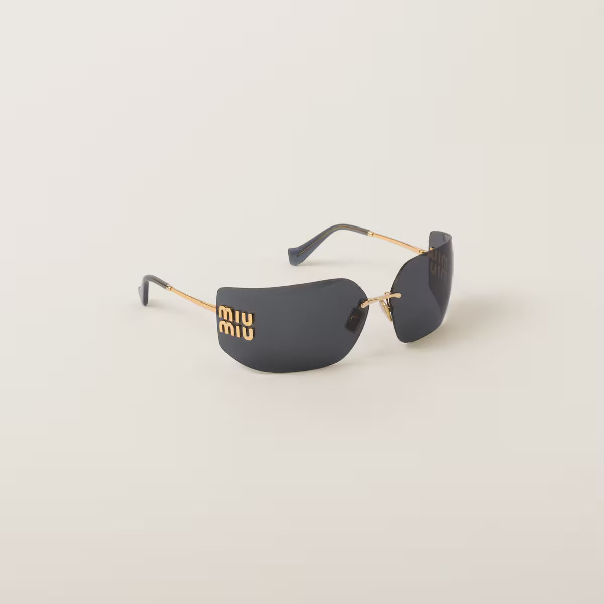 Sonnenbrille Aube mit schieferfarbenen Gläsern große Ausführung