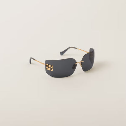 Sonnenbrille Aube mit schieferfarbenen Gläsern große Ausführung