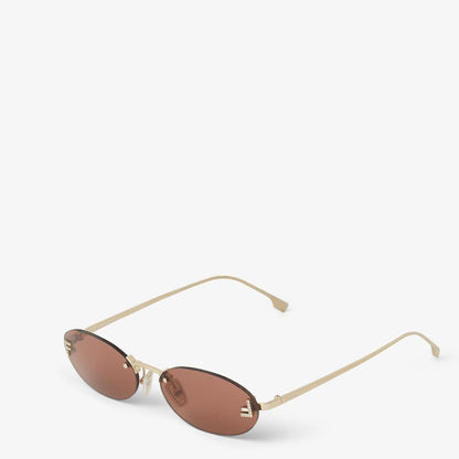 First Crystal Fashion Show Sonnenbrille Braun für Damen