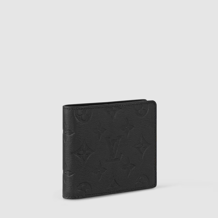 Multiple Wallet Monogram Shadow in Black