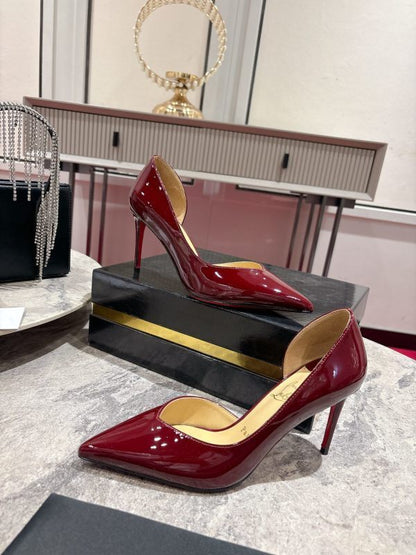 Iriza Pumps mit spitzer Zehenpartie bordeaux