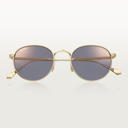 Herren-Sonnenbrille Signature C de CT mit hellgrauen Gläsern