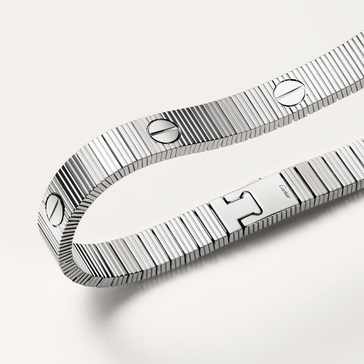 Flexibles Armband LOVE Unlimited Silber