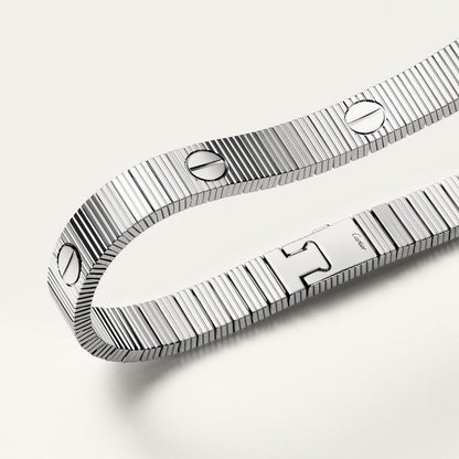 Flexibles Armband LOVE Unlimited Silber