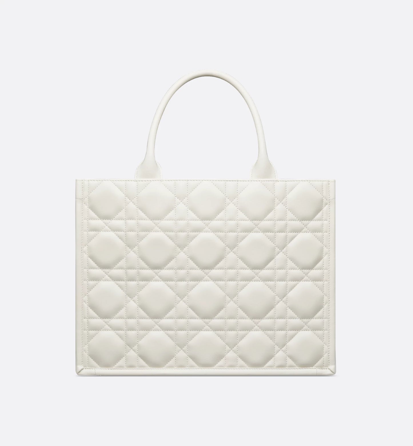 Medium Dior Book Tote White