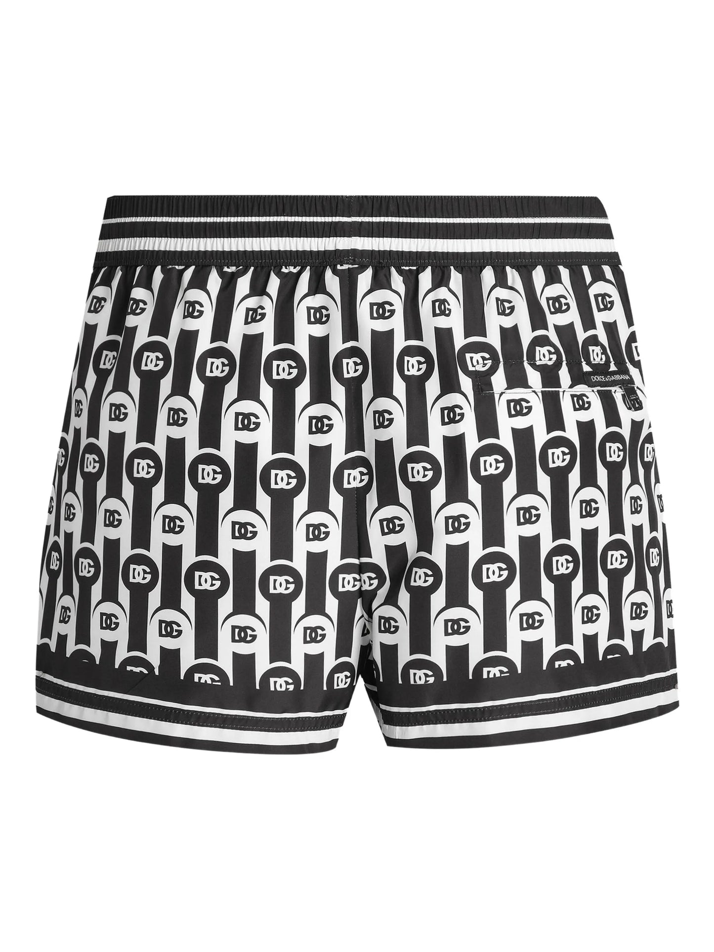 Badehose mit Logomuster