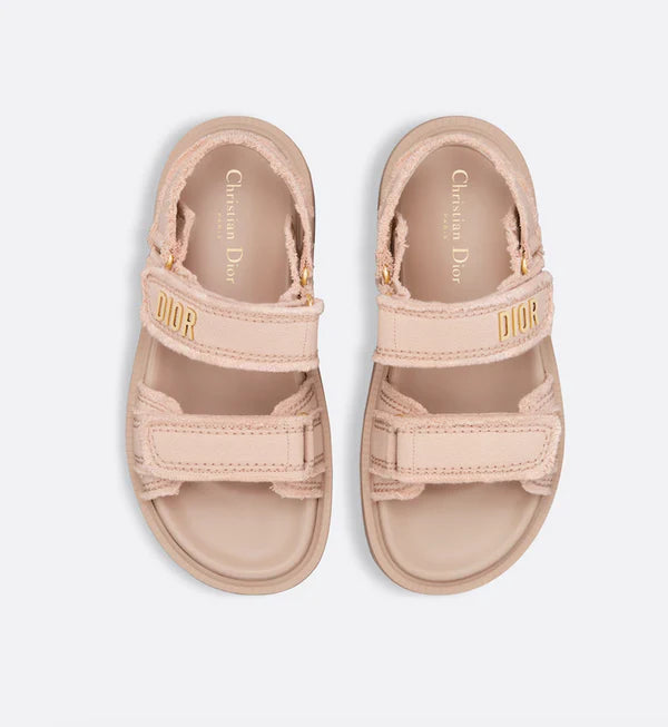 Act Sandalen Rosa Denim