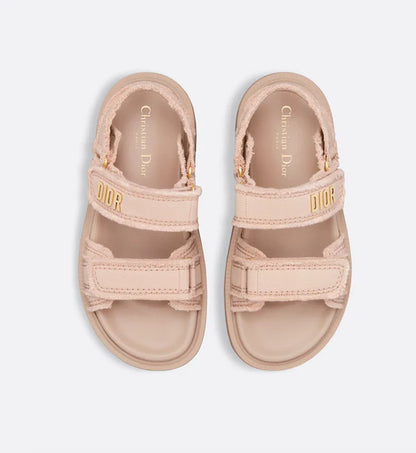Act Sandalen Rosa Denim