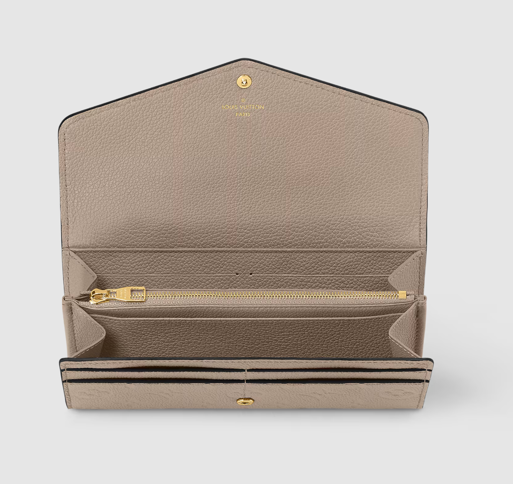 Sarah Empreinte Tourterelle wallet