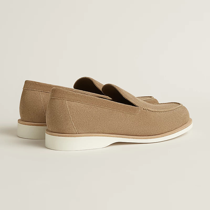 Low Loafer Beige Wildleder
