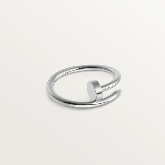 Juste un Clou Ring in White Gold-Tone