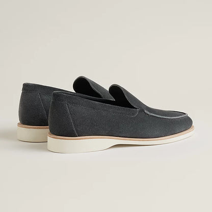 Low Loafer Dunkelgrau Wildleder