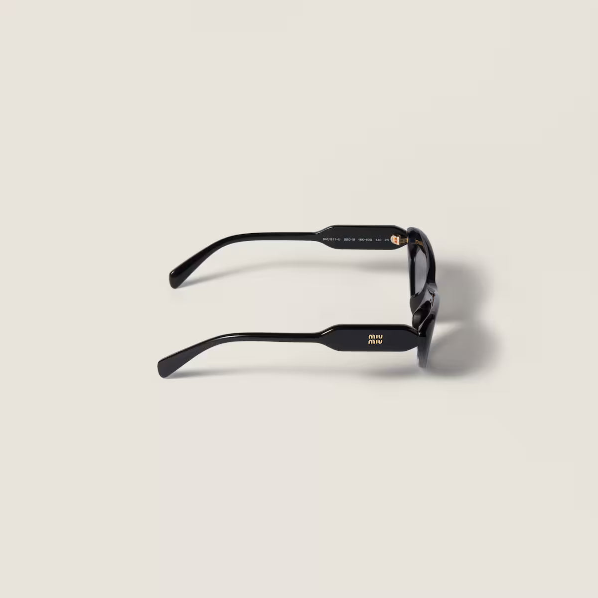 Cat Eye Sonnenbrille Graue Gläser