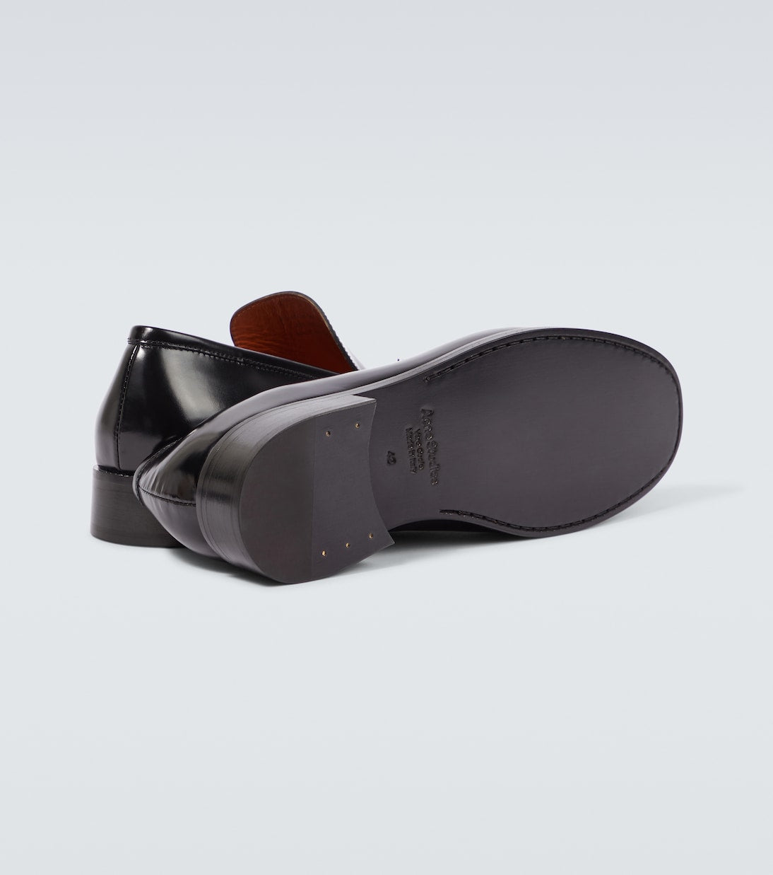AS Loafer aus Leder Schwarz