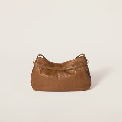Aventure Tasche mittel aus Nappaleder in Braun