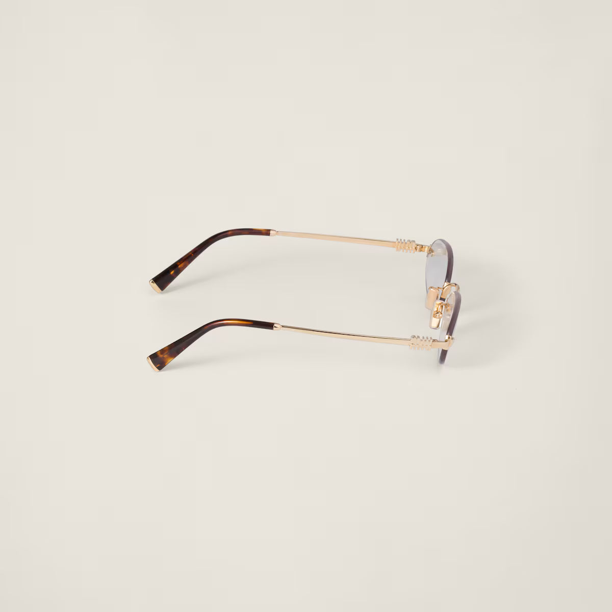 Sonnenbrille mit ovale Gläser Transparente Blaulicht