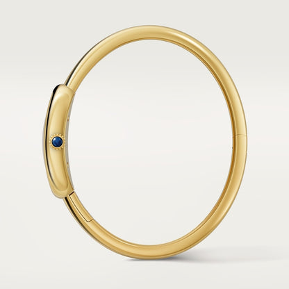 Baignoire Uhr kleines Modell aus Gold