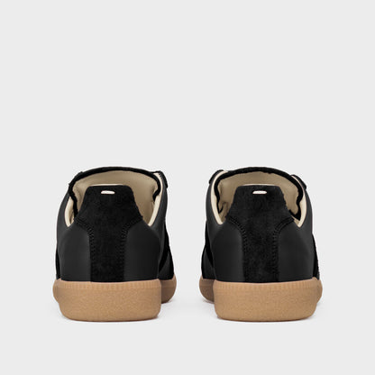 Replica Sneakers aus Nappaleder und Wildleder mit Honey-Sohle
