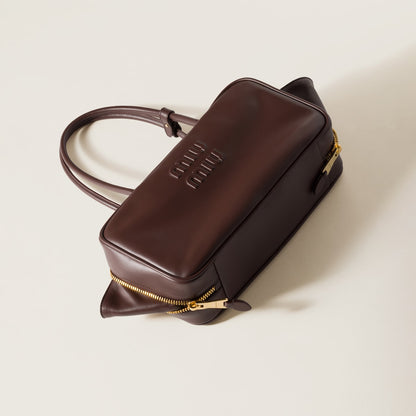 Beau Tasche mittel aus Leder in Braun