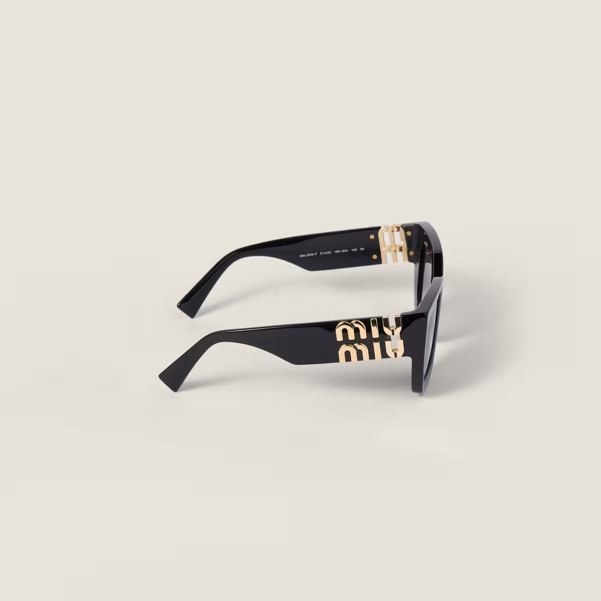 Miu Glimpse Sonnenbrille Getönte Gläser in Fumé-Grau