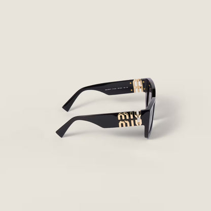Miu Glimpse Sonnenbrille Getönte Gläser in Fumé-Grau