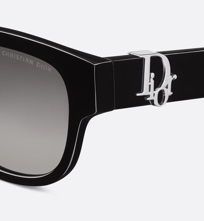 Oblique S4I Sonnenbrille Schwarz Quadratisch Herren