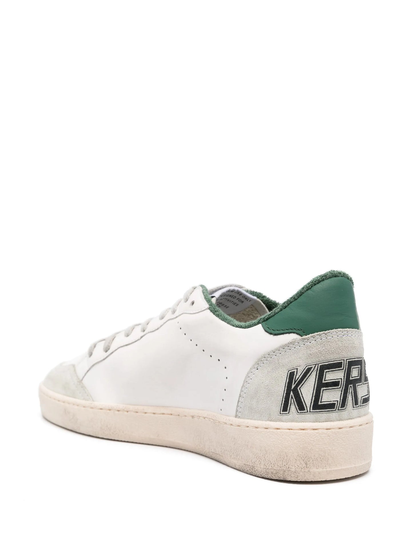 Ball Star White Star and Green Heel