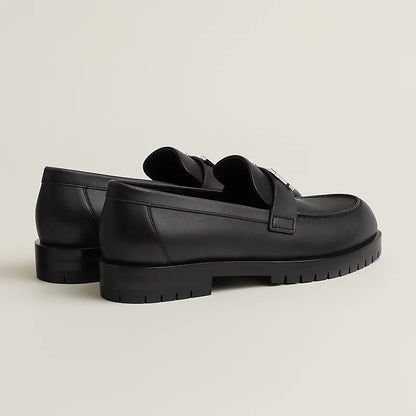Faubourg Loafer Schwarzes Leder