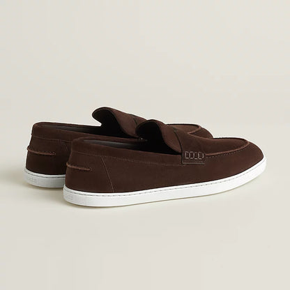 Job Loafer Brown Suede