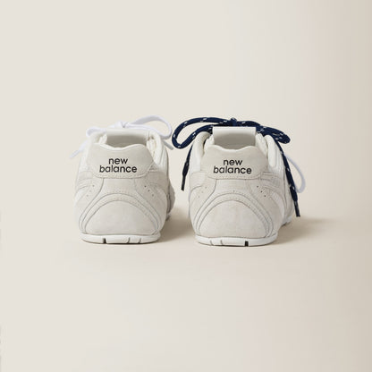 NB X MM 530 SL sneakers in white suede and mesh