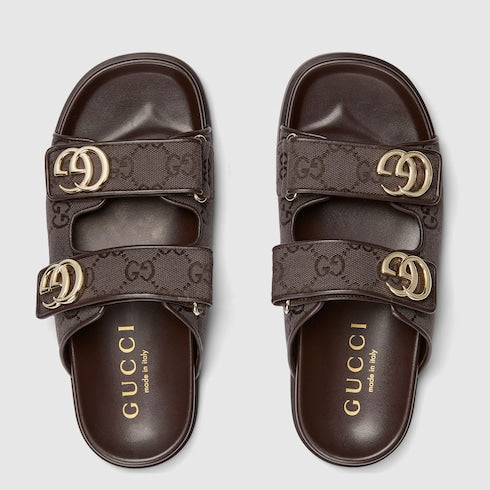 Damen-Sandalen mit Doppel-G