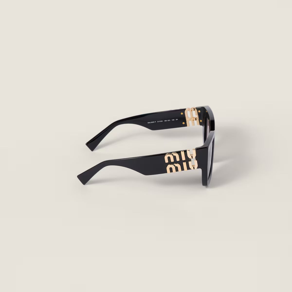 Miu Glimpse Sonnenbrille MALVENFARBENE GLÄSER