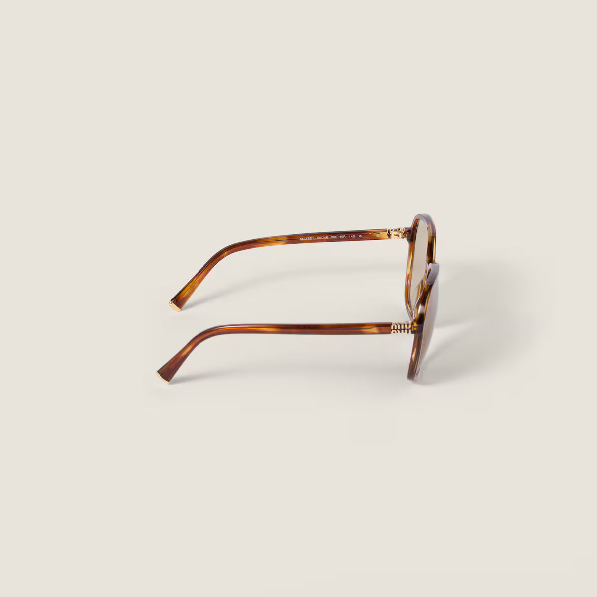 Miu Regard Sonnenbrille Kamillefarbene Gläser