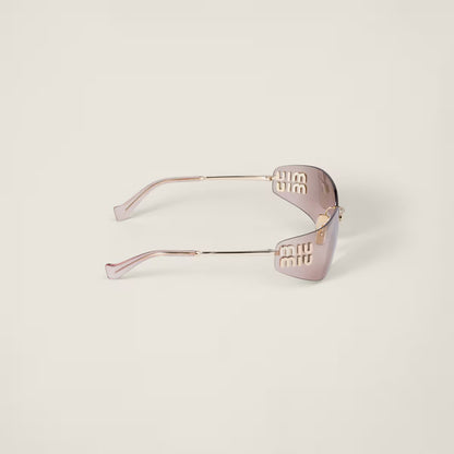 Aube Sonnenbrille Bronzefarbene Gläser