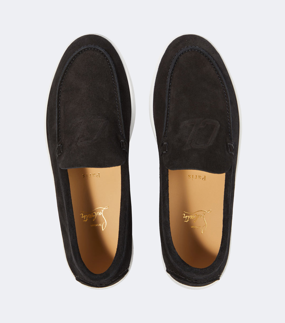 Varsiboat Bootsschuhe aus Veloursleder schwarz