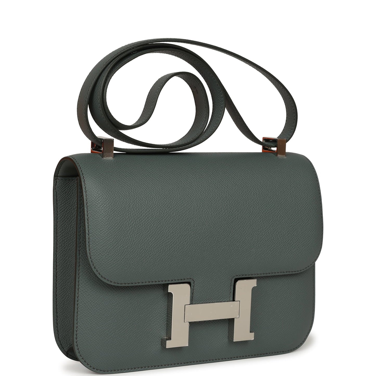 Constance 23 Vert Amande Epsom Palladium Hardware