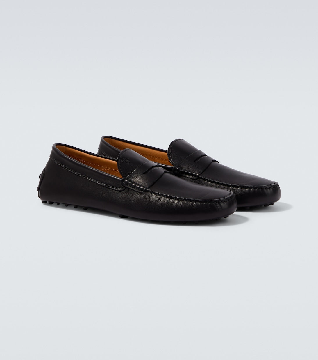 Gommino Loafer aus Leder Schwarz